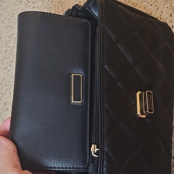 Badgley Mischka Chain Handbag And Wallet Set - Picture 9 of 12